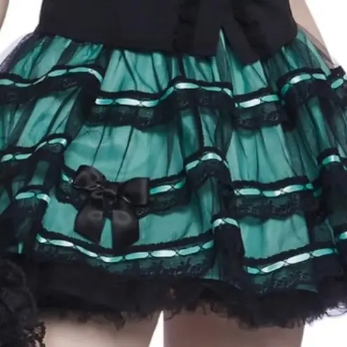 Dolls Kill Unholy Grail Tulle Mini Skirt - Mint (Size XS) from 