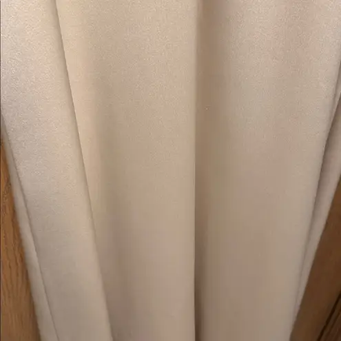 Patra Women’s Ivory with Silver& Gold GlitterTop Full Length Formal Evening Gown Tan Size 8