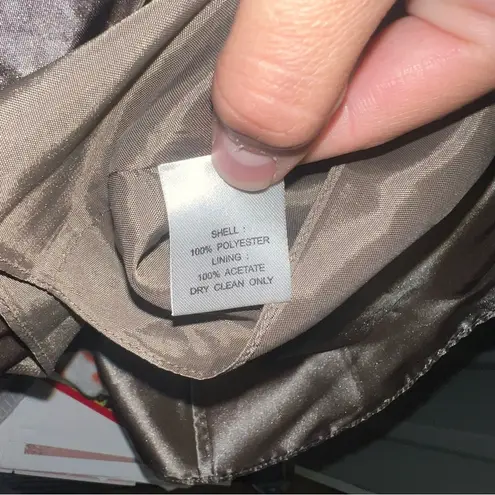 Peruvian Connection Borealis Satin Pleated Mini Dress