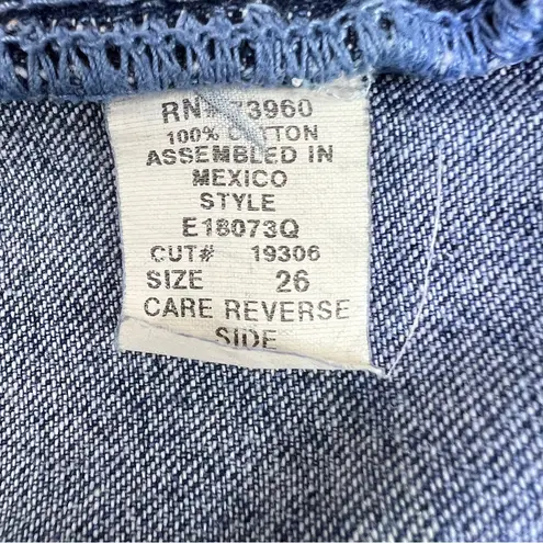 Avenue Blues Size 26 Denim(no stretch) Shorts Front Pockets(missing drawstring)