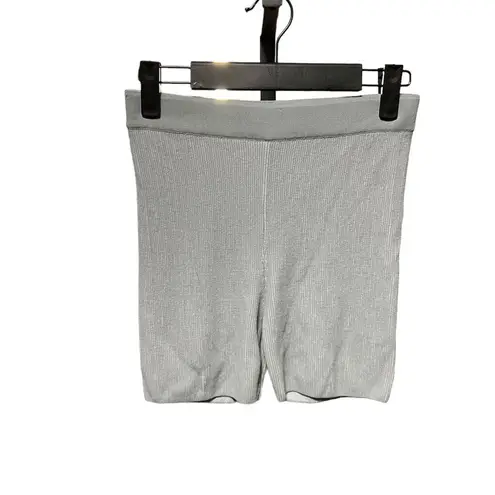 Jacquemus Le Short Arancia ribbed biker shorts