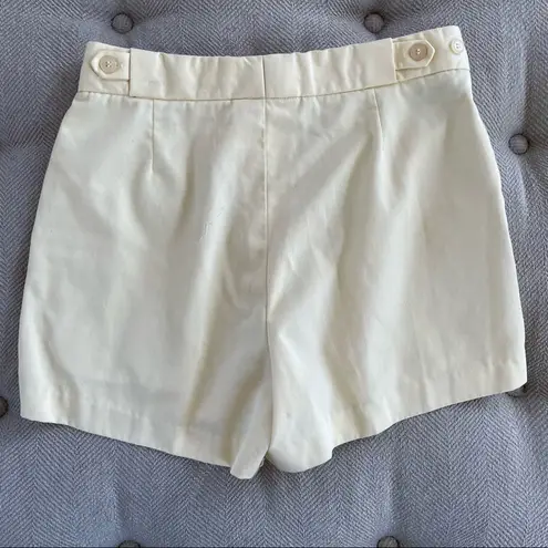 Polo Soft Yellow High Rise Ralph Lauren Shorts 30