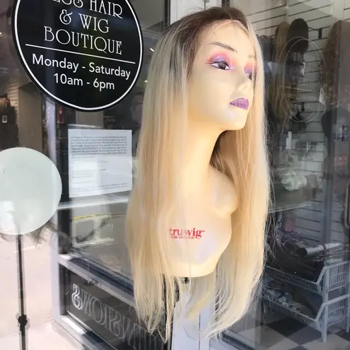 Full lace Human hair blonde wig Fulllace Remy 2020