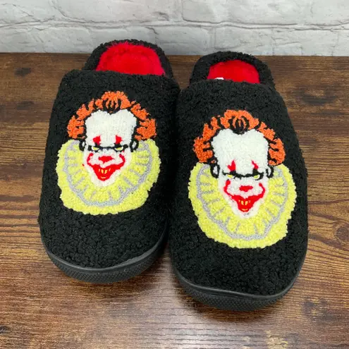 Novelty Horror Movie Slippers Set IT Pennywise Friday the 13th Jason Voorhees Black Size 5