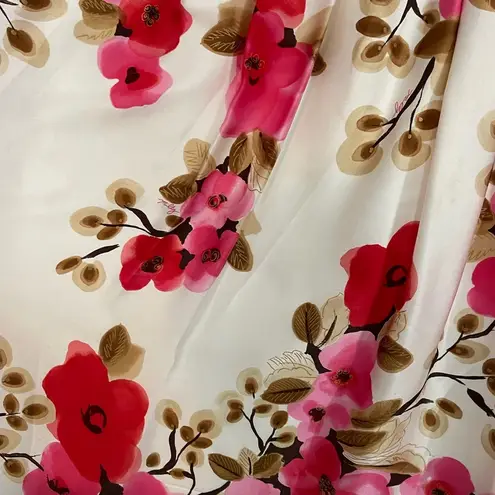 Milly  of New York Silk Cherry Blossom Bubble Dress