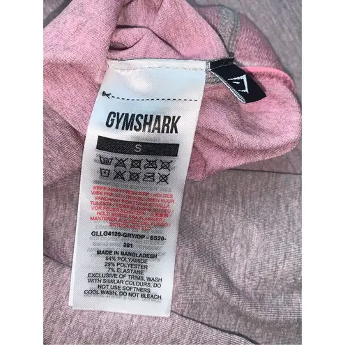 Gymshark  ADAPT OMBRE SEAMLESS LEGGINGS In Light Grey Marl/Pink