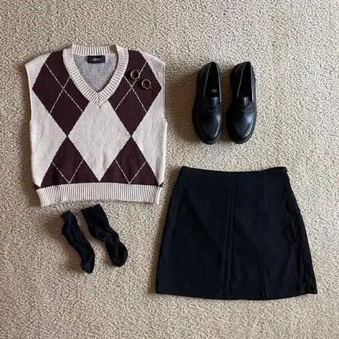 Cider ARGYLE SWEATER VEST