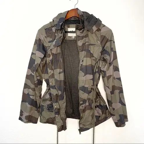 Ymi camo utility military hoddie jacket size M