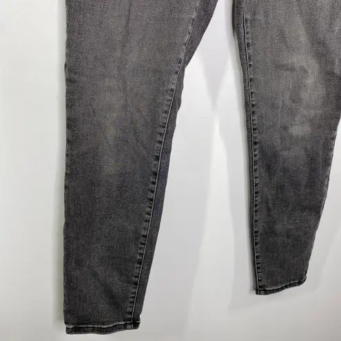 Everlane  High Rise Grey Washed Denim Cotton Blend Jeans Women's Size 28 Regular