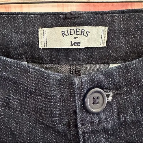 Riders By Lee  Dark Blue Cropped Trouser Jeans