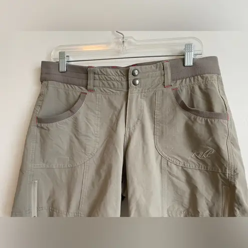 Kuhl Khaki Shorts Size 8