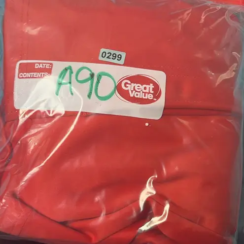 Mondetta Women's Red Hooded Full Zip Jacket Size L 0299