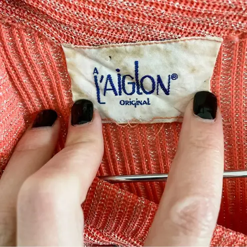 Vintage 60s L’Aiglon long sleeve V