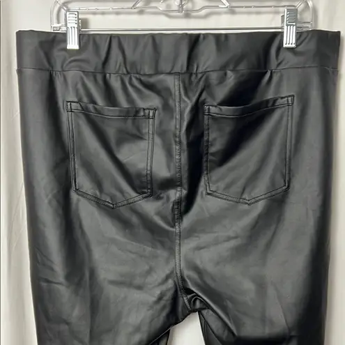 Torrid  Full-Length Black Faux Leather Legging Size 2(18/20)