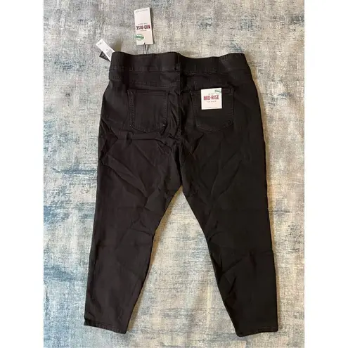 Celebrity Pink NWT!  Black The Rider Skinny Midrise Denim Jeans Size 24