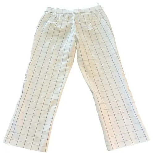 Amanda & Chelsea White Ankle Cropped Pants