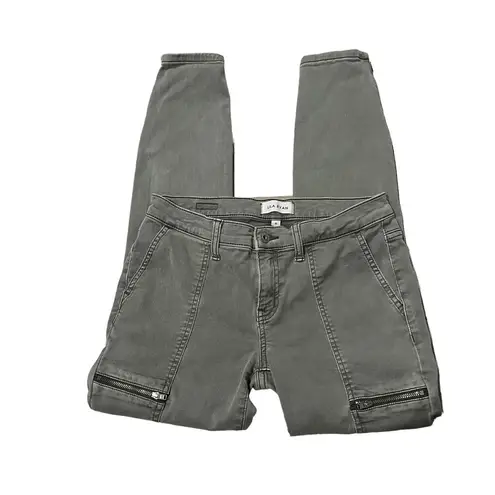Lila Ryan Jeans skinny jeans with zippers, Sz 6