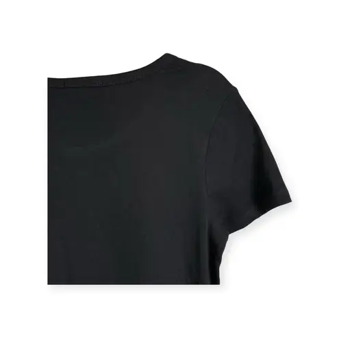 new Roberto Cavalli Class ♔ Logo Stretch Cotton T Shirt Dress ♔ Black ♔ Small ♔