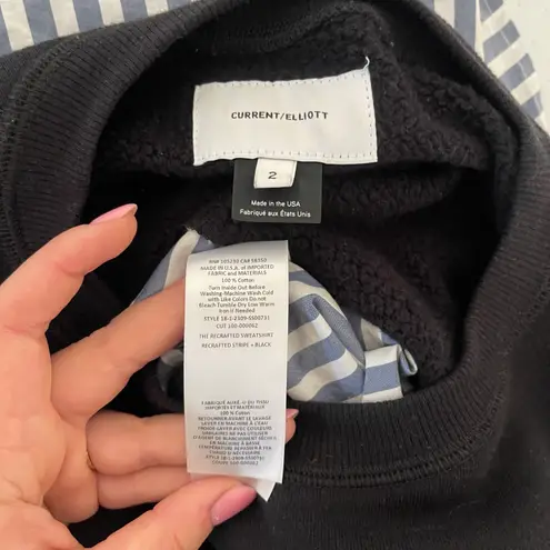 Current/Elliott Current/Elliot Layered Sweatshirt Top  - Image 4