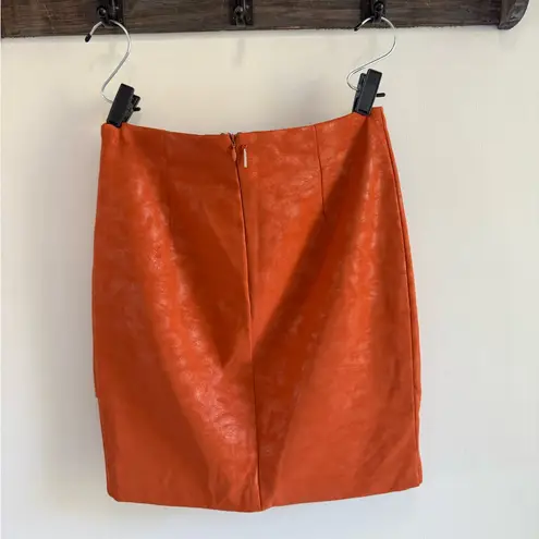 Guess  Vibrant Orange Pencil Skirt