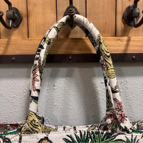 VIRAL America & Beyond Safari Beaded Tote Bag