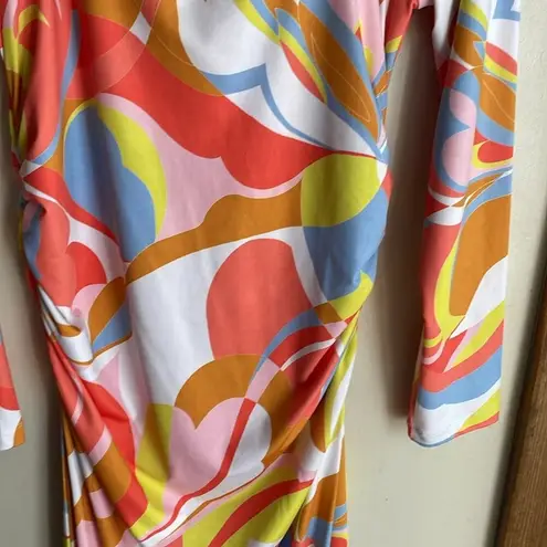 Boston Proper Sequin Cutout Neckline Ruched Maxi Dress