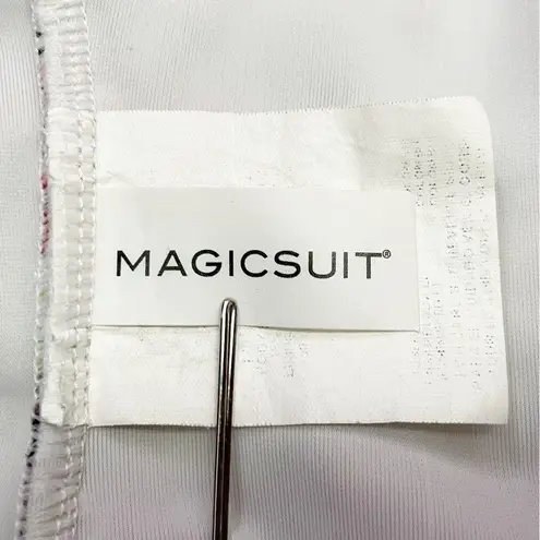 MiracleSuit Magicsuit Modern Romance Natalie One Piece Swimsuit White Size 14