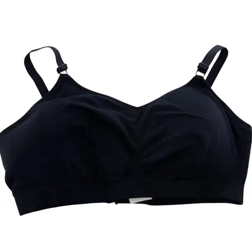Knix Bra Womens 3XL Black Good To Go Wireless Seamless Adjustable Straps Size undefined