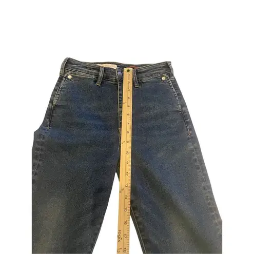 Anthropologie Pilcro High Rise Cigarette Jeans Blue Stretch size 27