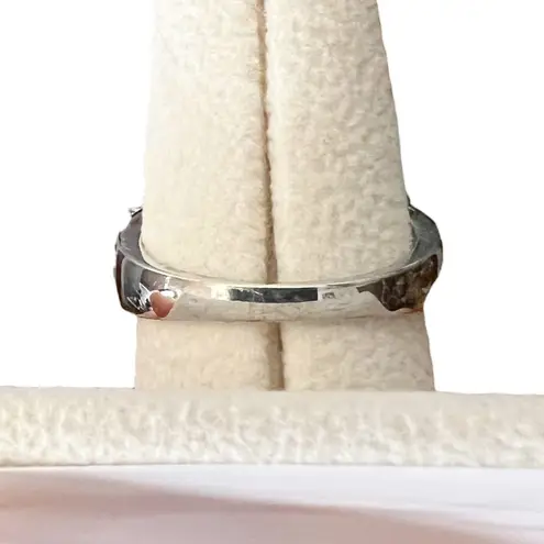 White/Clear Marquise & Round Cut Rhinestone Triple Split Shank Ring