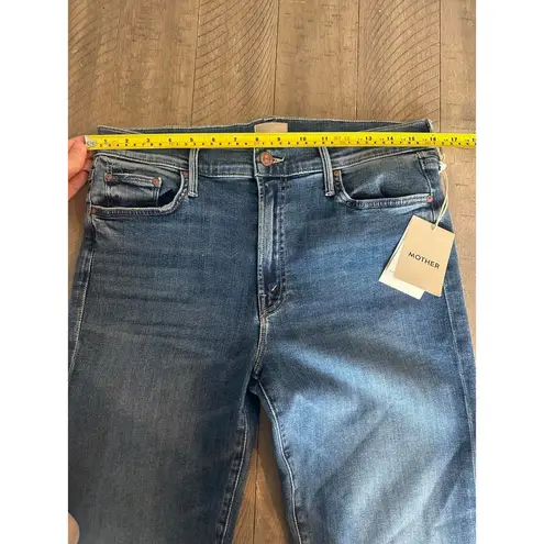 MOTHER Denim NWT MOTHER The Outsider Sneak Jeans in Dark And Stormy Night Women’s size 32