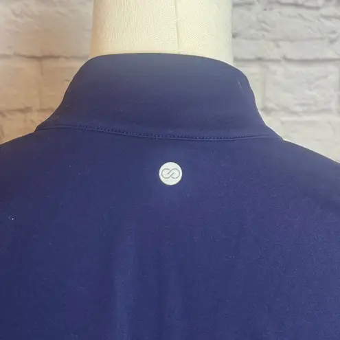 Calia Women's L Navy Full Zip Performance Jacket Stretch Neutralcore Blue Size L