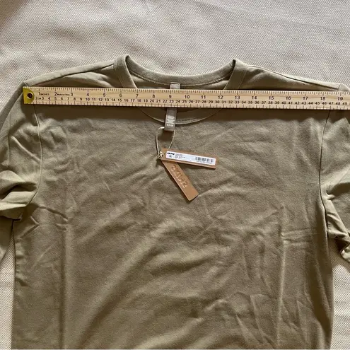SKIMS NWT Lounge Jersey Long Sleeve Top Khaki Sz S Cozy Lux Loungewear