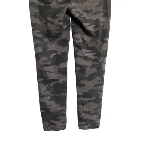 Democracy "AB" Solution Camo Grey Side Zip Jegging Size 8 - Excellent