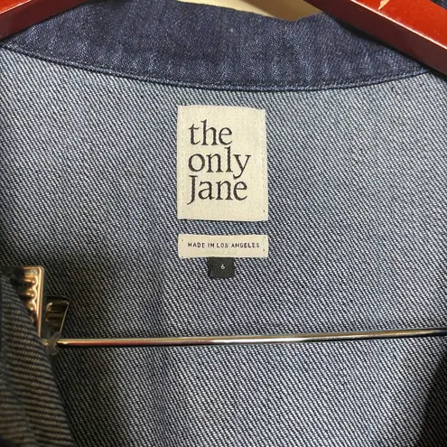 The Only Jane Boiler Suit Blue Jump Two Denim Long Sleeve High Neck Jumpsuit 6