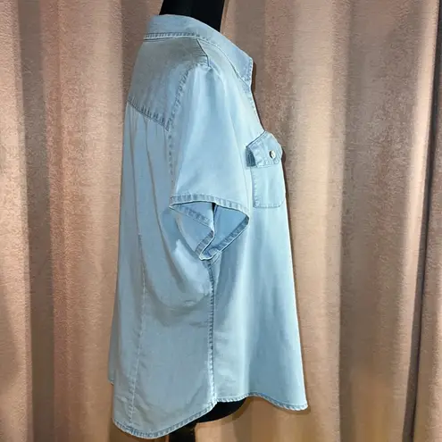 Villager Vintage  by Liz Claiborne Size 16 Jean Button Down