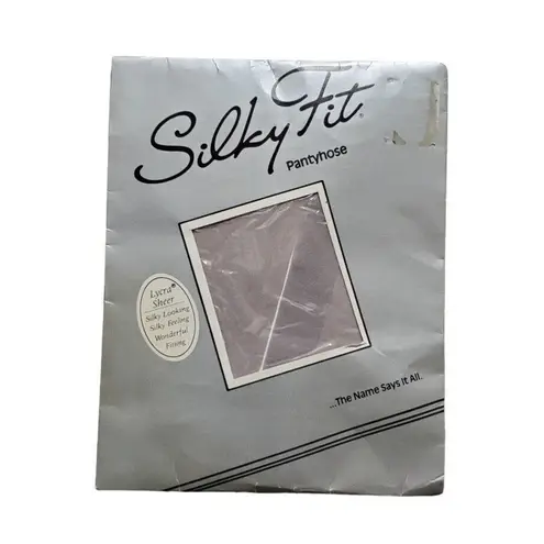 Vintage Silky Fit Regular Pantyhose Lycra Sheer New Old Stock NOS Women Size B
