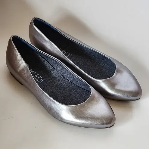 Dr. Scholls  Aston Pewter Metallic  Flats Size 9 wide