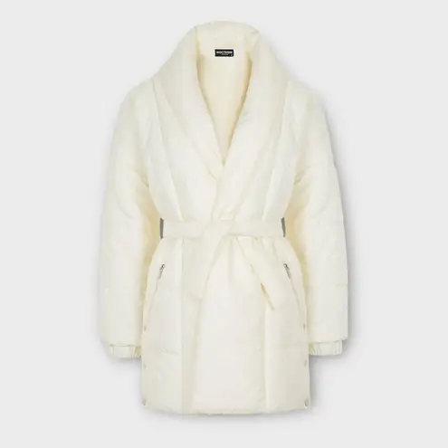 Nocturne Belted Oversized Puffer Jacket – Size 34 (NWT) White