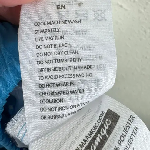 Black Label By C'est Toi Cotton Light Wash Distressed Button Up Jean Jacket Sz S Blue - Image 10