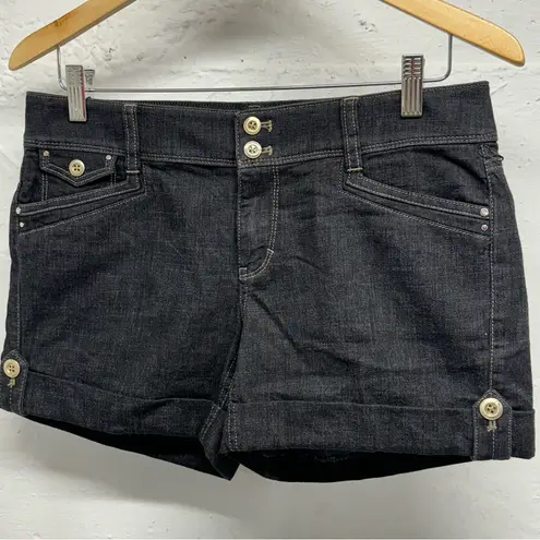 White House | Black Market  cuffed denim shorts