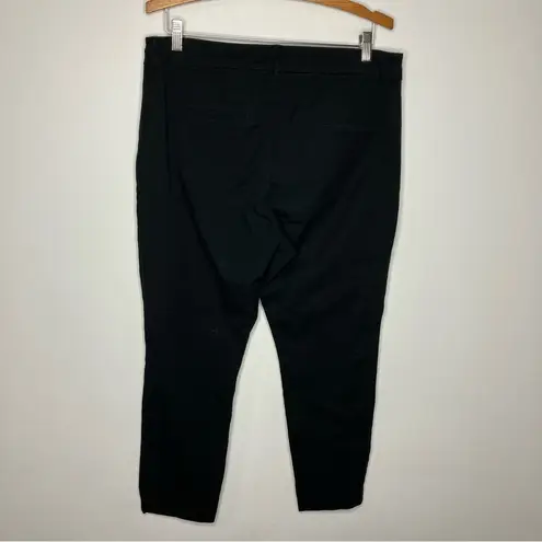 Old Navy  Pixie high rise pants secret slim pockets black size 14