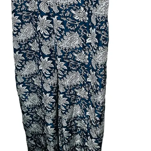 Apiece Apart Women's Ostrea Blue Sleeveless V-Neck Tank Jumpsuit Size 10