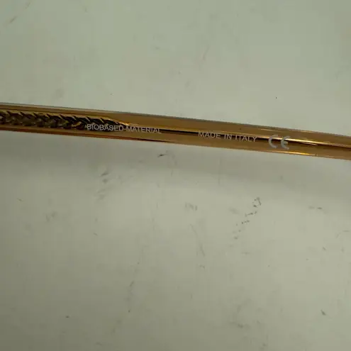 Chloé Havana Brown / Orange Aviator Pilot Sunglasses 56mm Tortoise Shell NEW