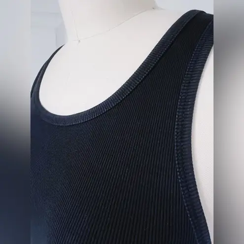 Pj Harlow Bra30 Hipster Racerback Tank in Black