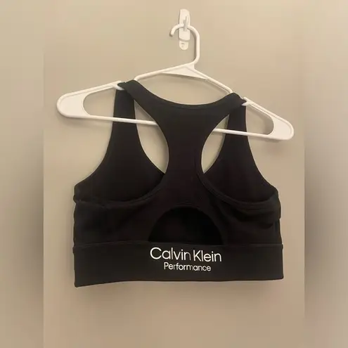 Calvin Klein performance sports bra with padding like new size small black