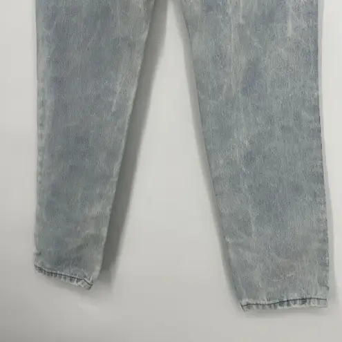 One Teaspoon ONE By  Awesome Baggies Jeans Light Wash Ripped Mid Rise Size 26