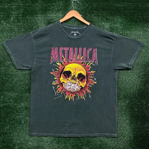 Metallica Blazing Pushead Heavy Metal Band Tee XL
