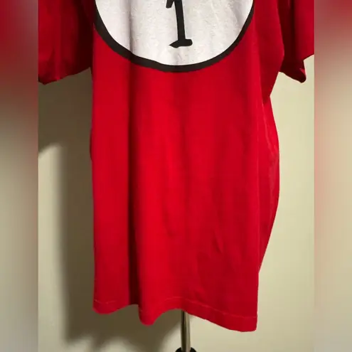 EUC Ann Arbor Custom Red and White Drunk 1 Funny Graphic Tee size XL