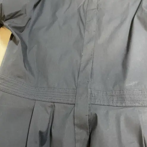 Antonelli Firenze Sheath navy blue 3/4 Sleeve Dress IT 48 US 12 Pockets Cotton